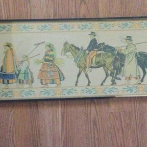 Polish scene of people “1925”